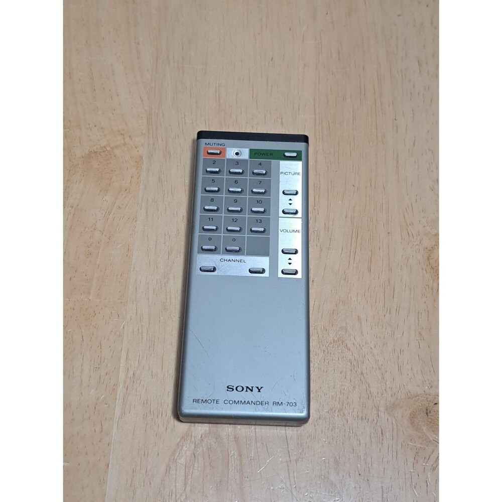 Vintage Sony Remote Commander RM-703 Made in Japan Tested Working